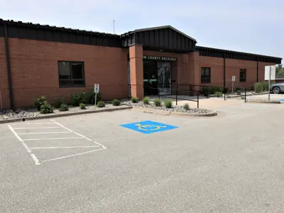 Lambton County Archives parking lot