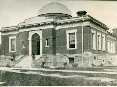 Former Public Library Building.
