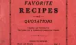 Cover of Rutherford Presbyterian Cookbook.